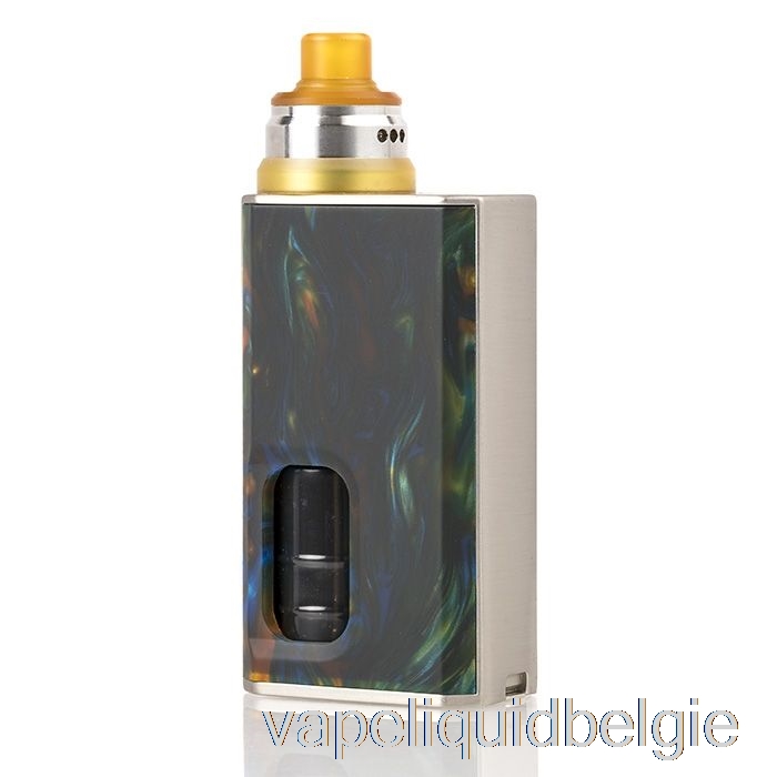 Vape Smaken Wismec Luxotic Bf 100w Starterkit Gewerveld Metallic Hars / Zilver Frame